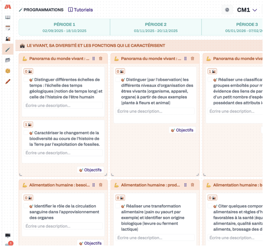 Programmation Maximômes après