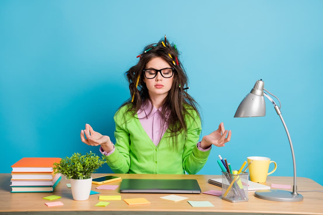 Professeure zen grâce à Maximômes